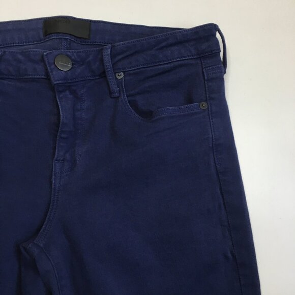 VINCE Blue RILEY Legging 5 Pocket Logo Hardware Skinny Jeans - Picture 6 of 11